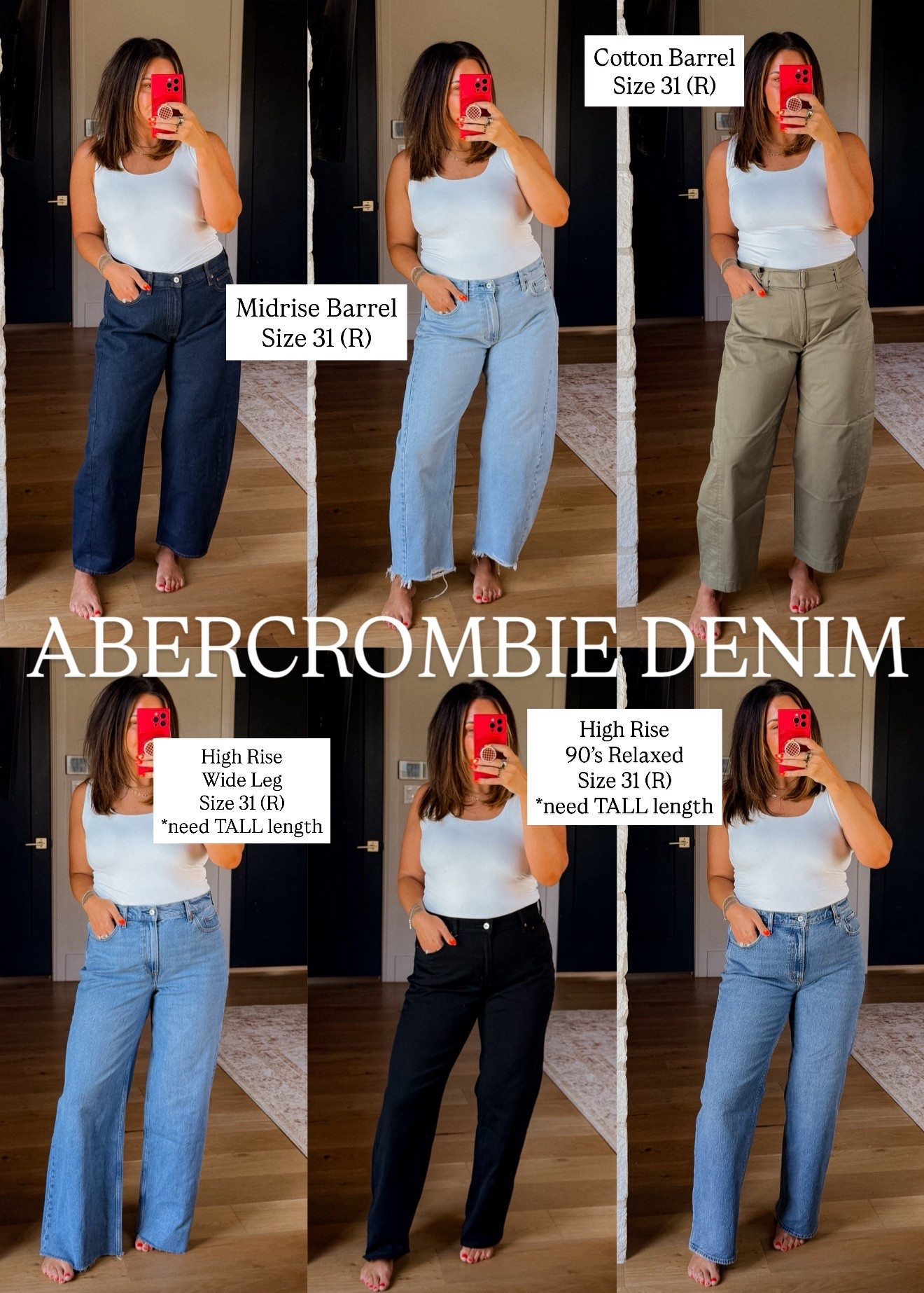 Abercrombie Denim Sale!!!
One of my favorite sales!
30-50% off all jeans
20% off everything else
STACK 15% OFF YOUR ORDER WITHE CODE: DENIMAF

@Abercrombie #AbercrombiePartner

#LTKMidsize #LTKFindsUnder50 #LTKStyleTip