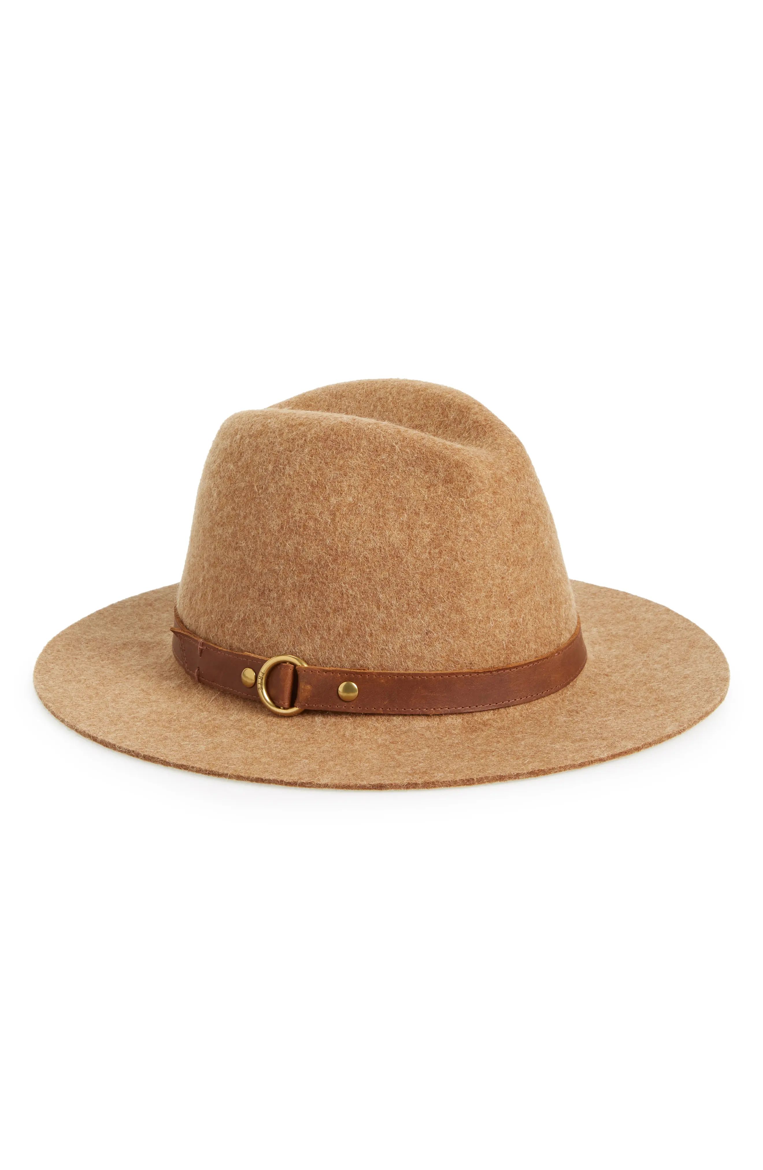 Women's Frye Harness Wool Felt Panama Hat - | Nordstrom