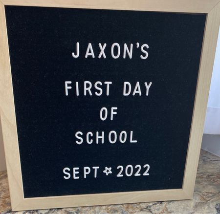 Trendy and fun, Letterboard sets are the perfect addition to your little one's first day of school pictures and last day of school celebrations! You can use them to put your favorite quote or for birthdays, the possibilities are endless! 

#LTKhome #LTKkids #LTKfamily