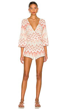 V Neck Romper
                    
                    Luli Fama | Revolve Clothing (Global)