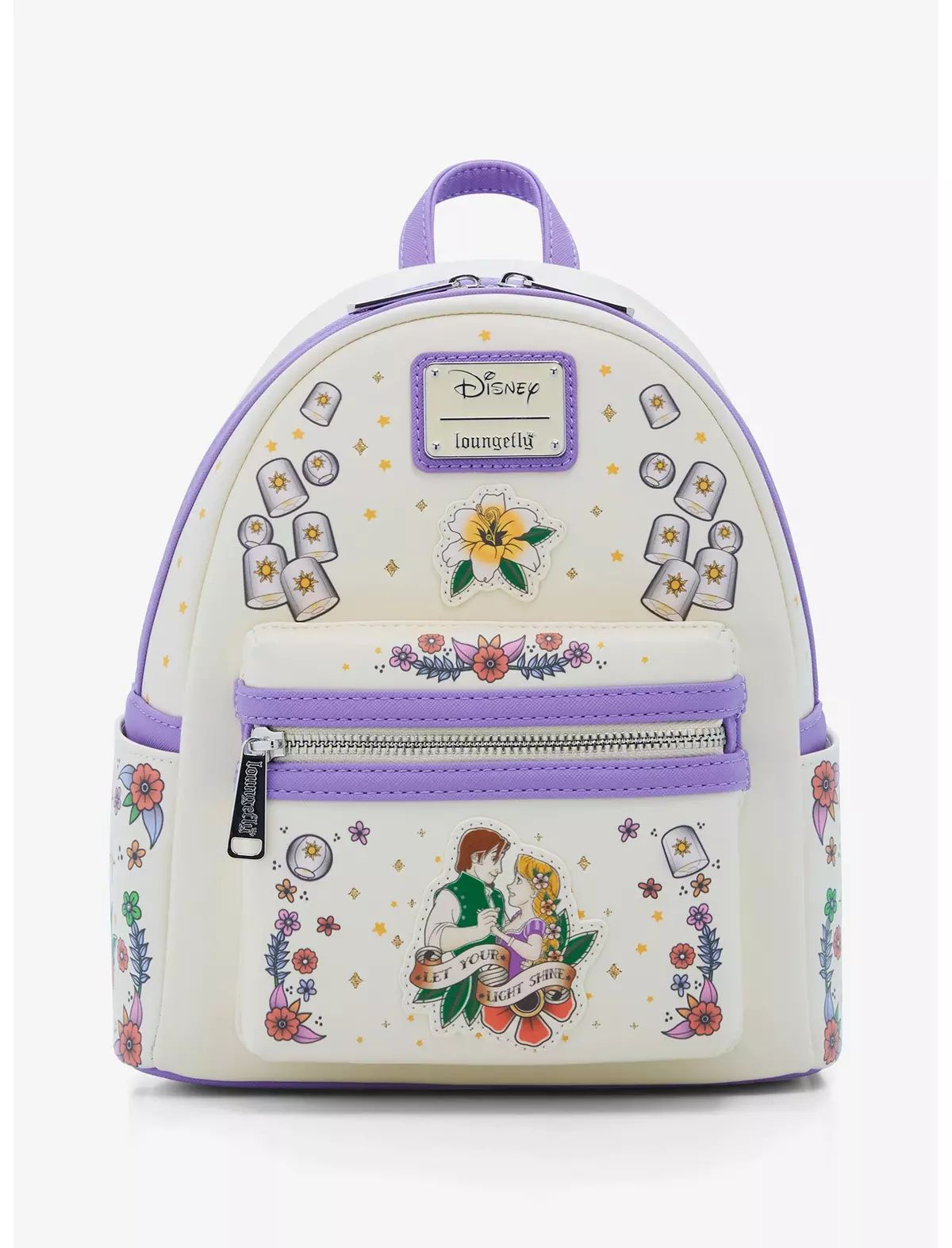 Loungefly Disney Tangled Rapunzel and Flynn Rider Lantern Mini Backpack — BoxLunch Exclusive | BoxLunch