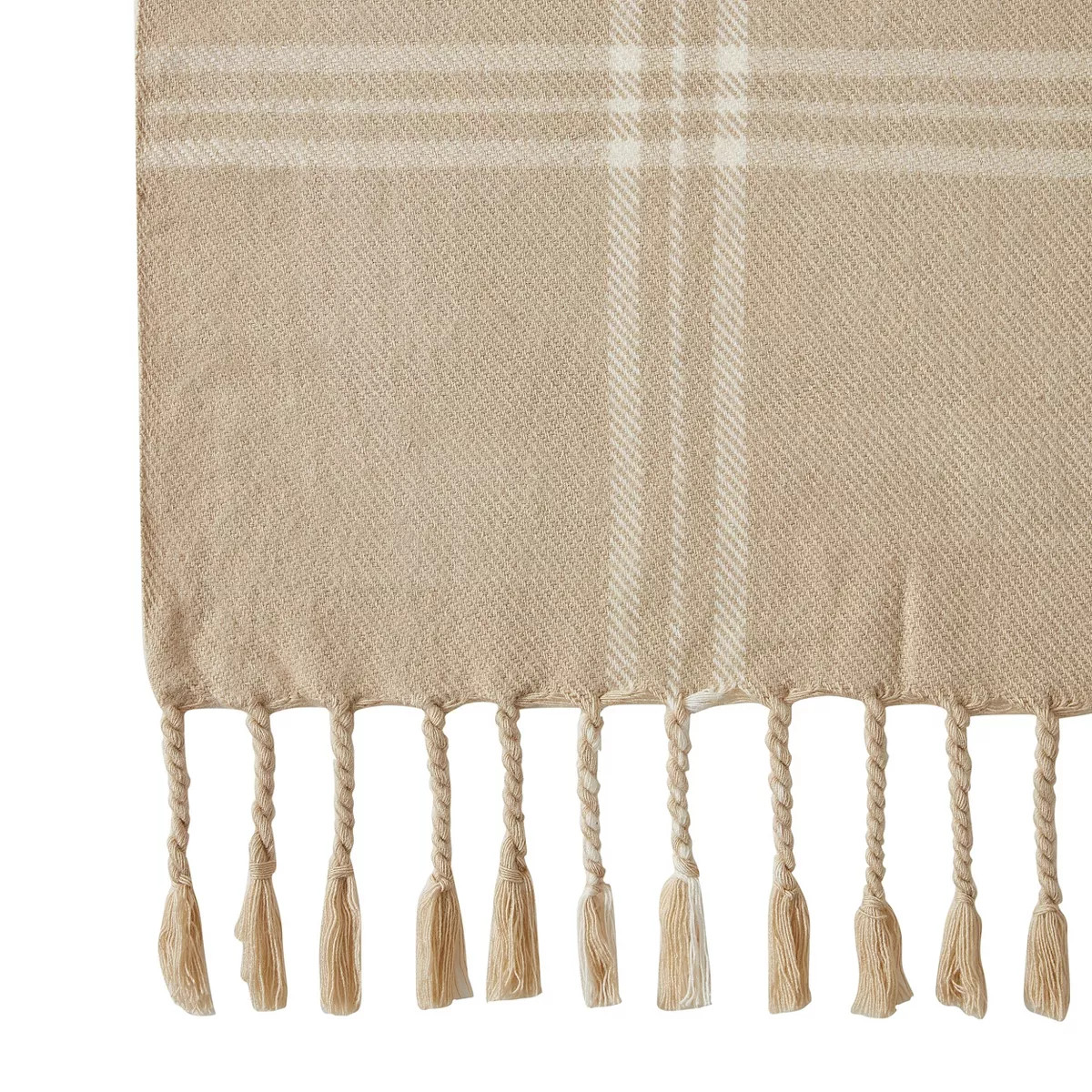 Kate Aurora Woodland Plaid Fringed Accent Throw Blanket - 50 in. x 60 in. | Target