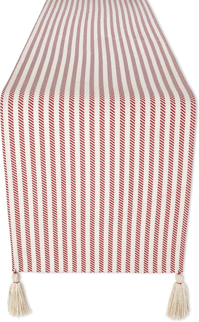 Folkulture Valentines Table Runners 72 Inches Long with Tassels for Bohemian Decor,100% Cotton Bo... | Amazon (US)