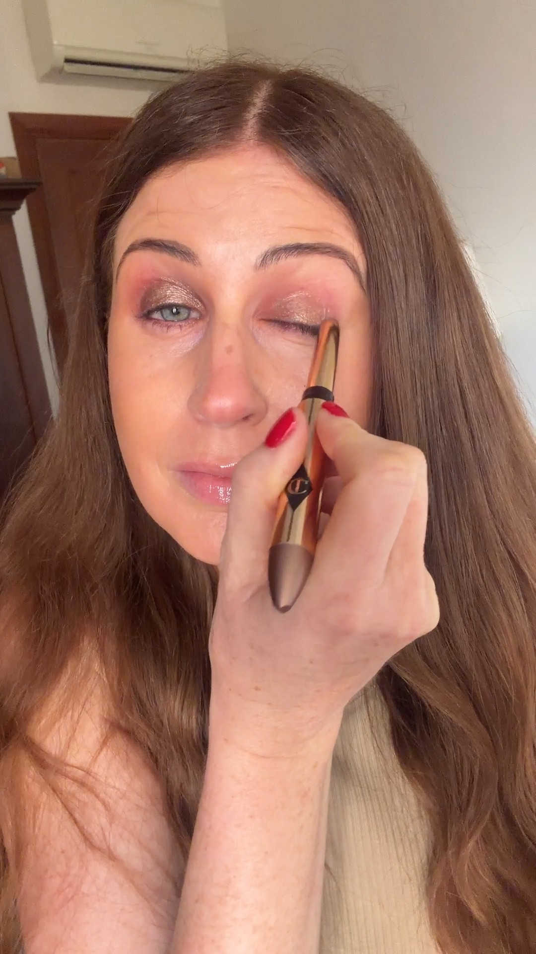 Use code CT-SOC2DCOKDFB for 15% off your first Charlotte Tilbury order ✨🧚‍♀️ AD-Affiliate 

The easiest summer eye look I've tried lately 🤍 These new Charlotte Tilbury Exagger-Eyes Easy Eyeshadow Sticks glide on in seconds, don't budge in the heat, and make getting ready so effortless. AD-Gifted Affiliate 

My combo:
🪄 Oyster Twilight
🩷 Pillow Talk Eyeshadow Palette
✨ Satin Diamonds in the inner corner

#LTKsummer #LTKbeauty #LTKtravel