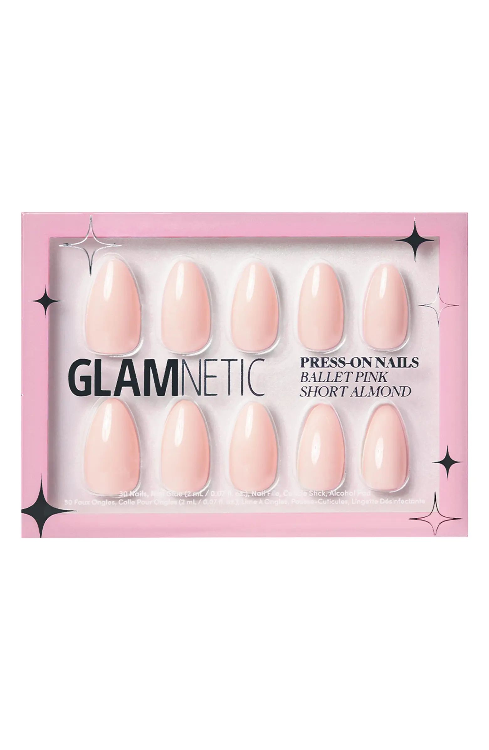 Short Almond Press-On Nails Set | Nordstrom