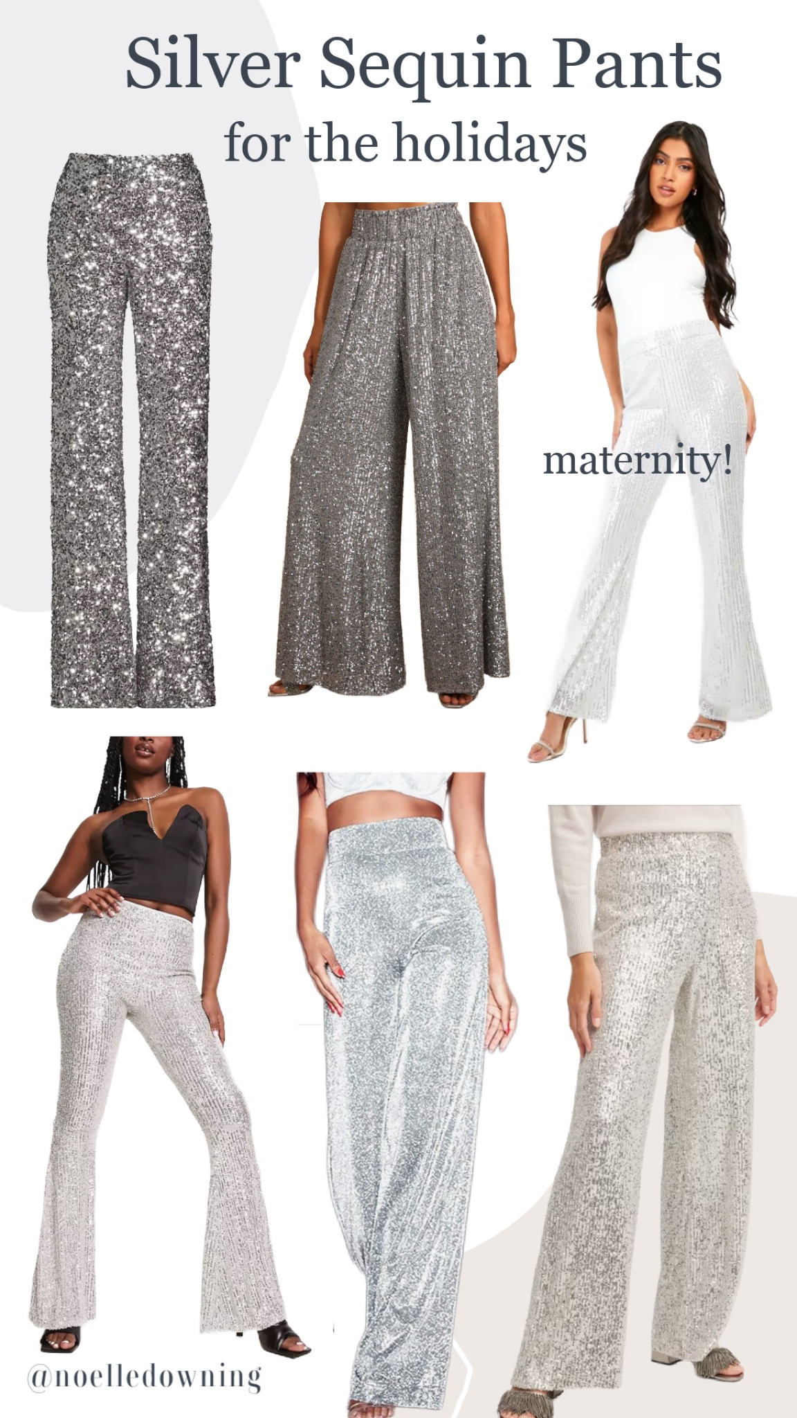 Silver sequin pants for the holidays!!! Perfect for Christmas or NYE! 



#LTKmidsize #LTKstyletip #LTKHoliday