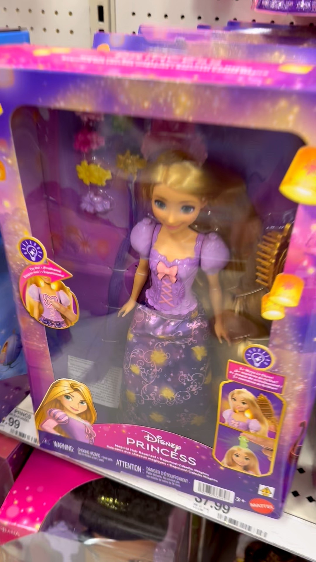 Hair lights up for Rapunzel and dress lights up for Cinderella 

#LTKSaleAlert #LTKValentine #LTKKids