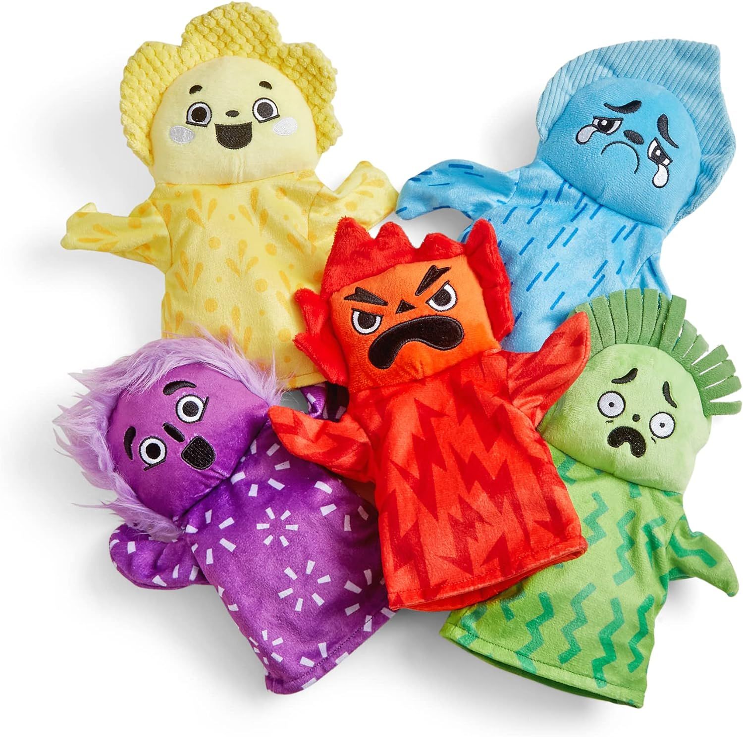 hand2mind Feelings Family Hand Puppets, Hand Puppets for Kids, Social Skills Activities, Mindfuln... | Amazon (US)