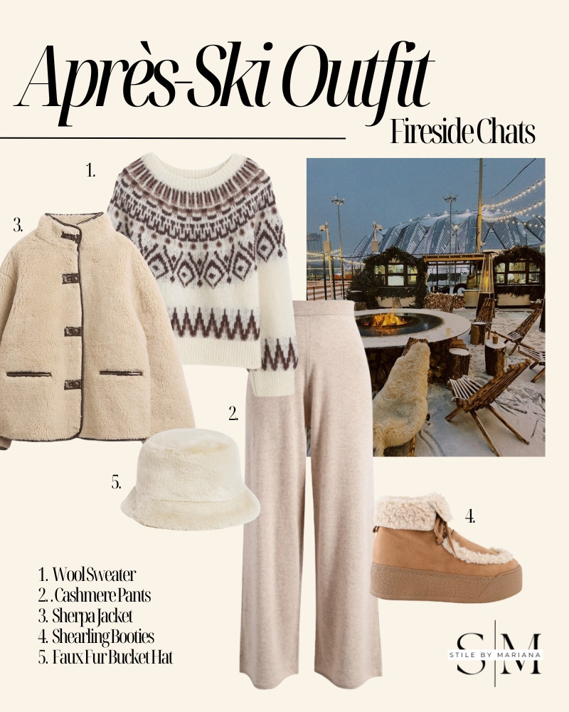 Apres-ski outfit 
Comfy and elevated mountain snow outfit 

#LTKootd #LTKTravel #LTKSeasonal