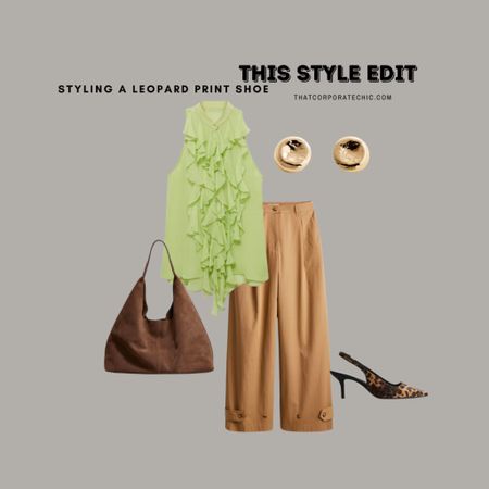 Styling a leopard print, workwear, smart casual, elevated everyday style 

#LTKworkwear #LTKuk #LTKsummer