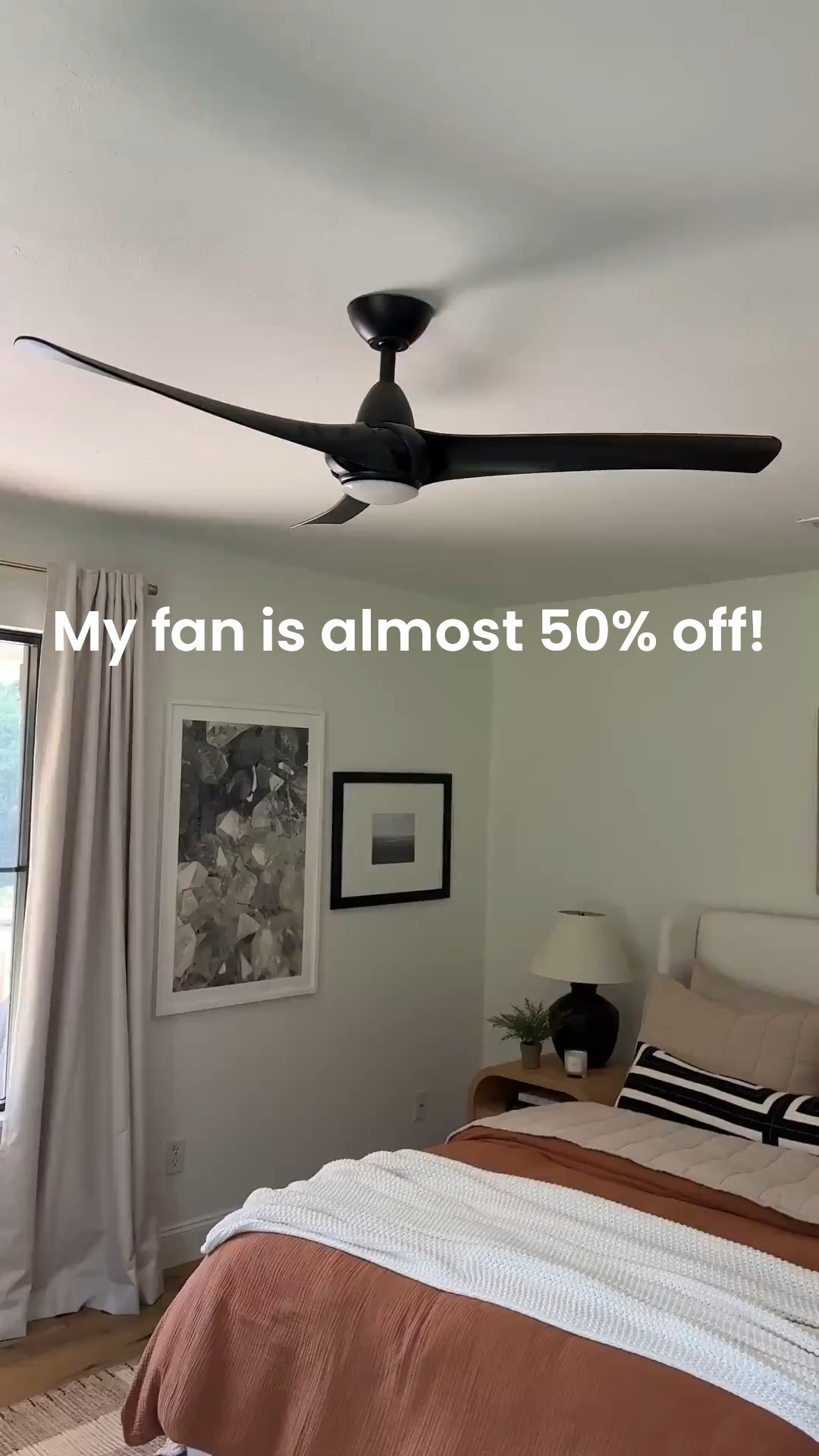 My ceiling fan is almost 50% off! Best price yet! 

#LTKSaleAlert #LTKHome