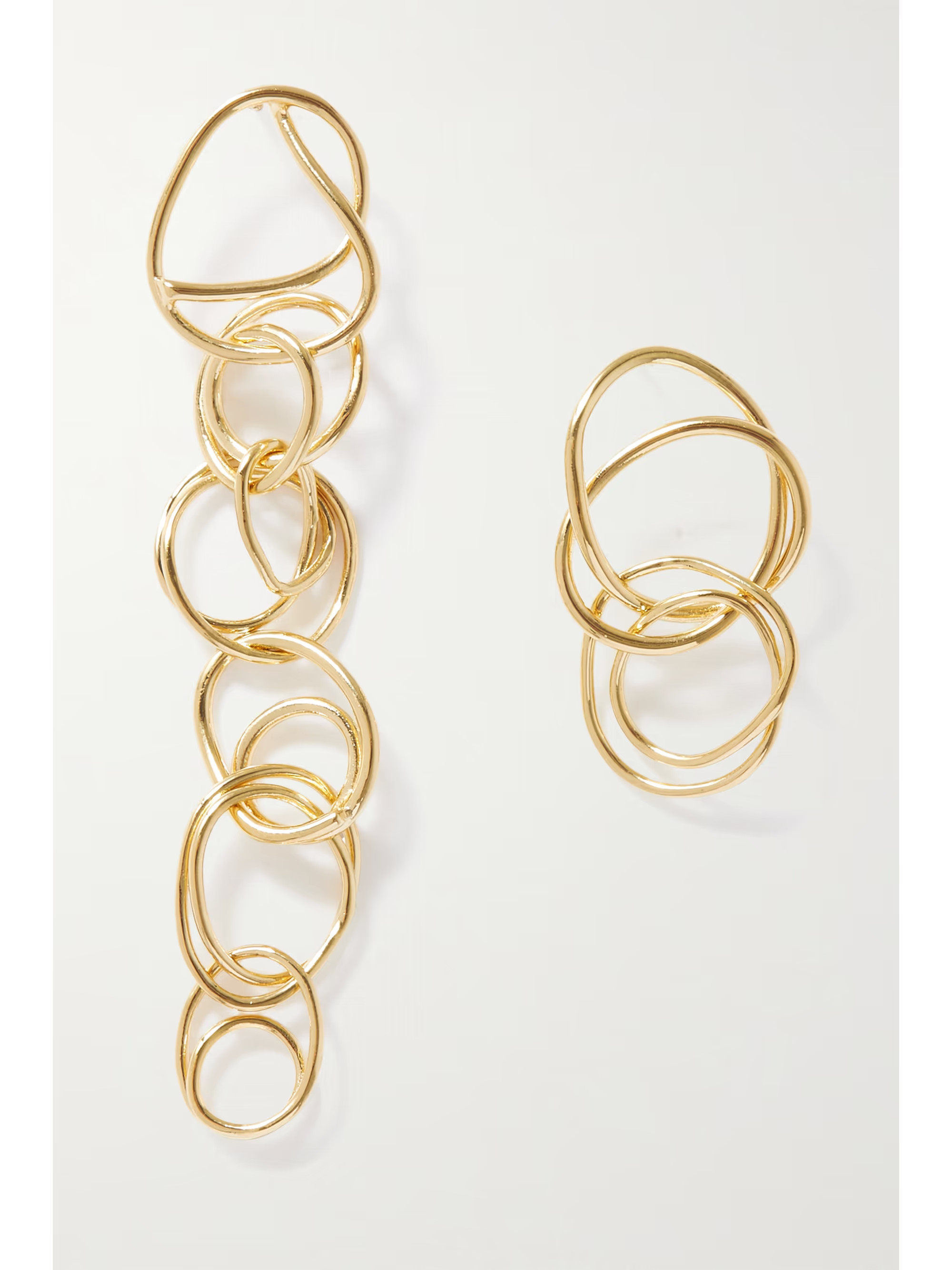 Gold-plated earrings | NET-A-PORTER (US)