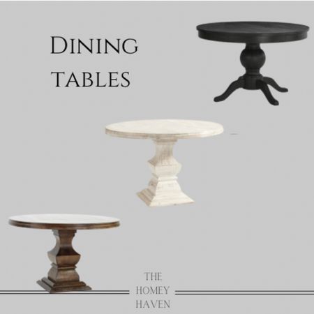 Dining tables
Round dining tables 
Kitchen tables
Breakfast nook
Dining room tables
Home
Fall decor
Home decor
Thehomeyhaven 
Family tables
Tables


#LTKfamily #LTKsalealert #LTKhome