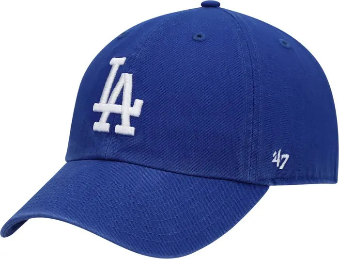 Men's '47 Royal Los Angeles Dodgers Heritage Clean Up Adjustable Hat | Nordstrom
