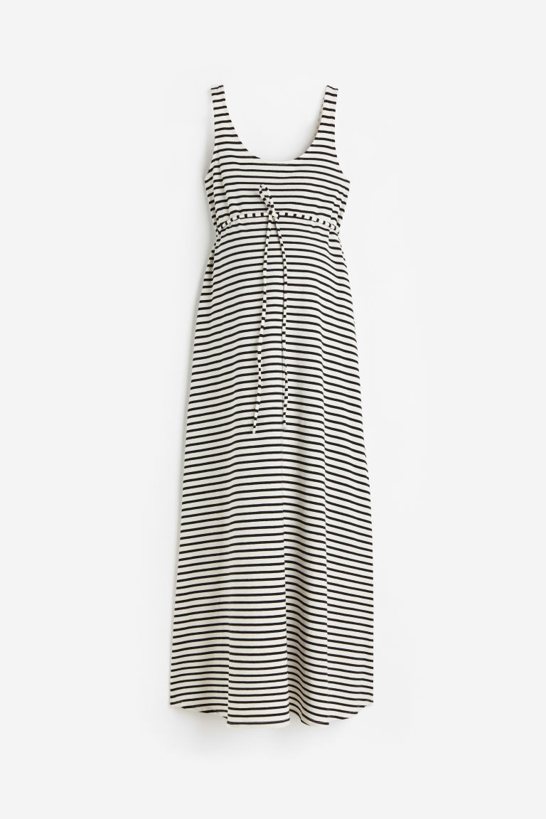 H & M - MAMA Wadenlanges Baumwollkleid - Weiß - Damen | H&M (DE, AT, CH, NL, FI)