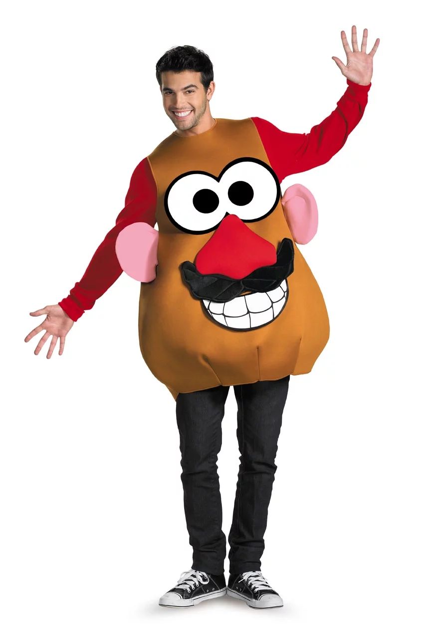 Disguise Mr.Potato Head Deluxe Men's Halloween Fancy-Dress Costume for Adult, Standard | Walmart (US)