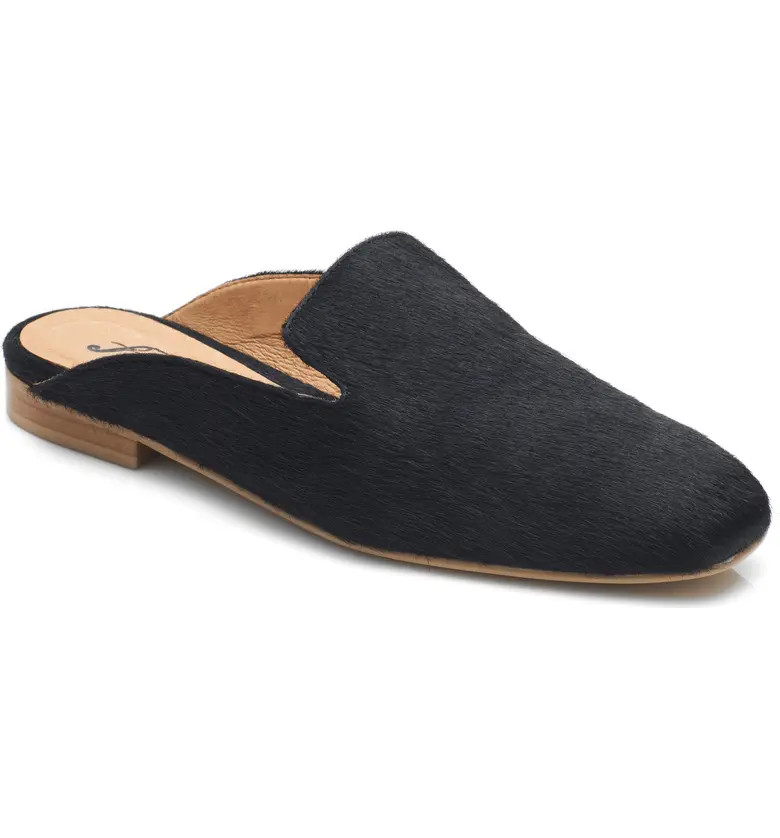 Madison Genuine Calf Hair Mule | Nordstrom Rack
