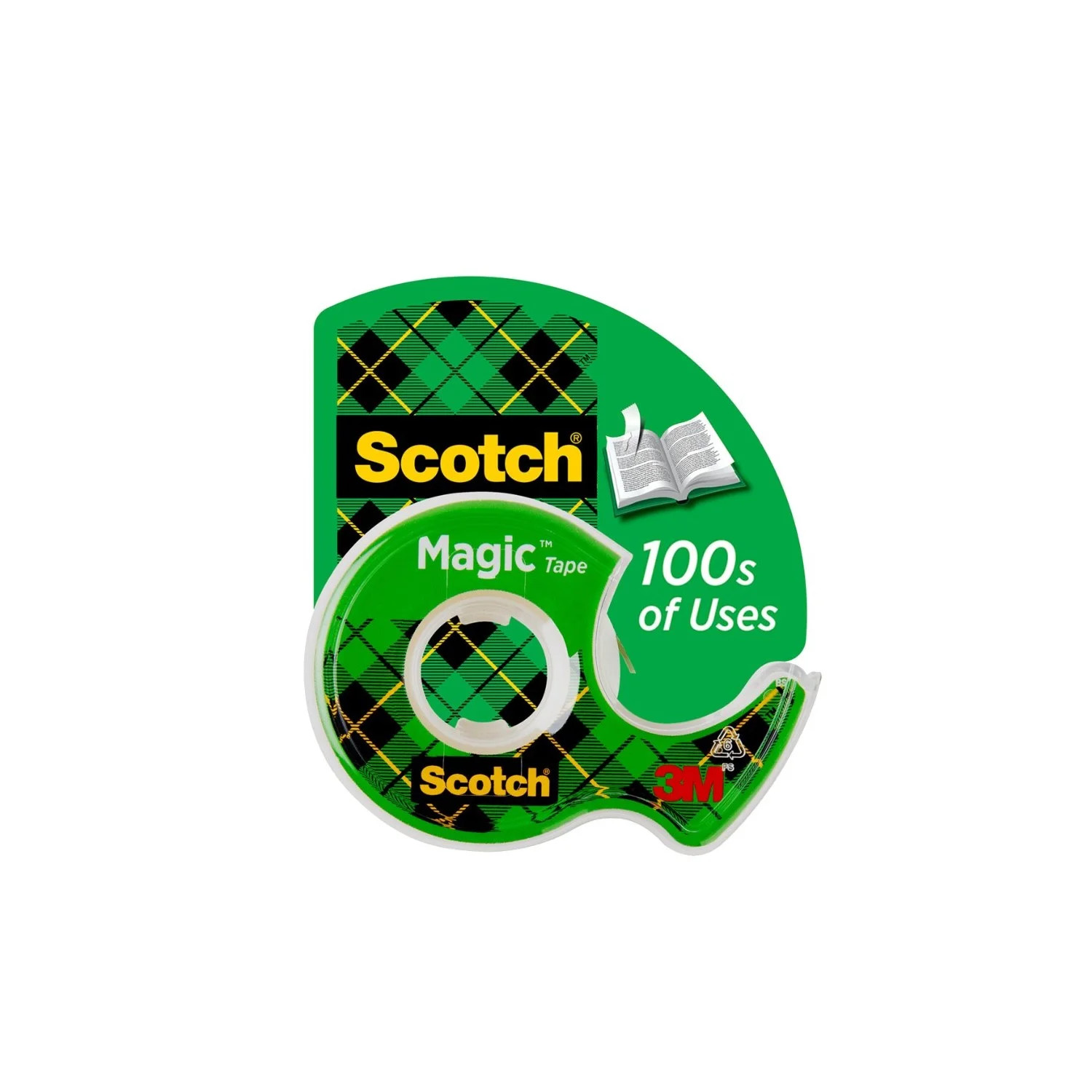 Scotch Magic Tape, 3/4 in. x 500 in., 1 Dispenser | Walmart (US)