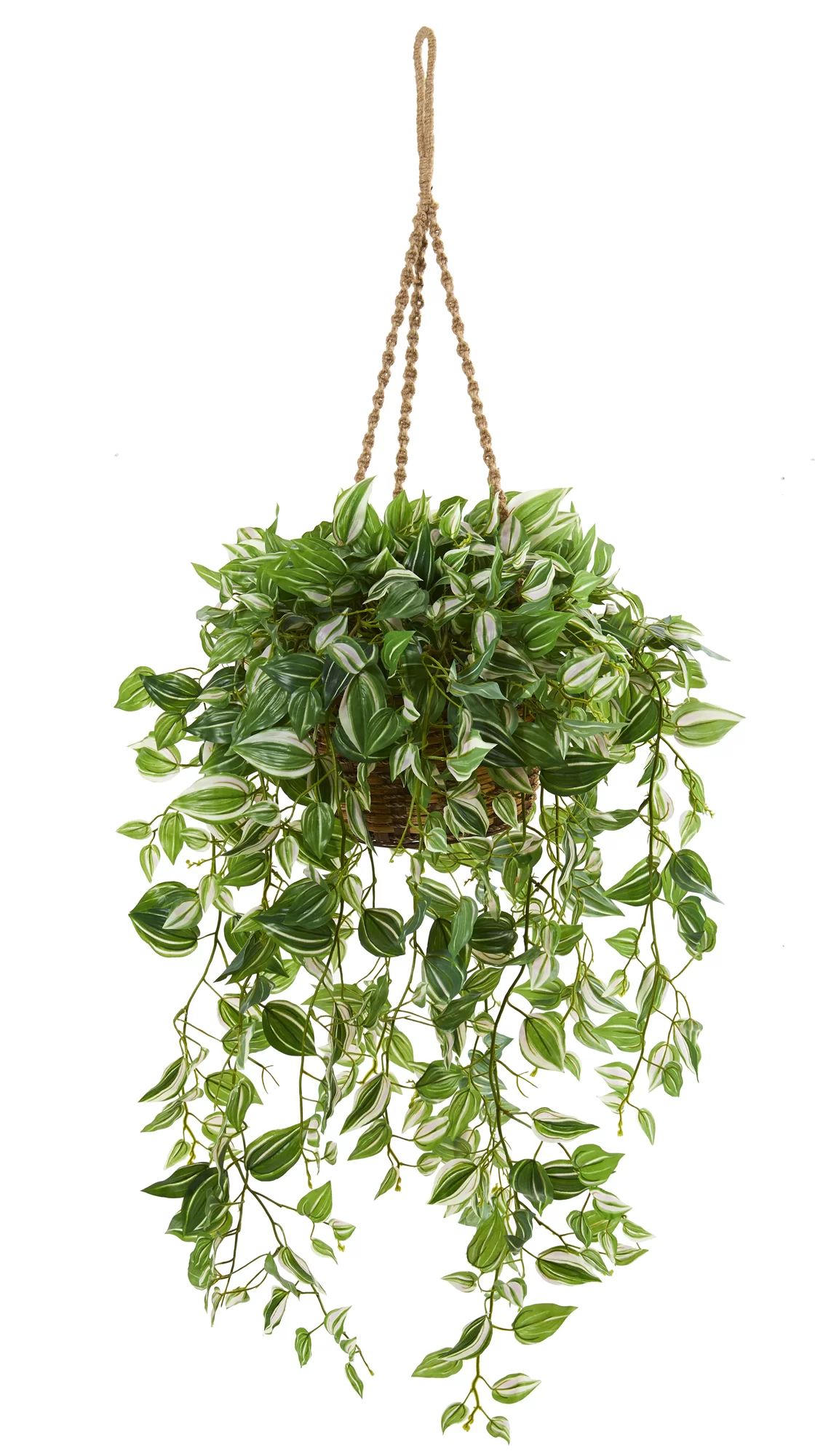 51'' Faux Foliage Plant in Wood Basket | Wayfair North America