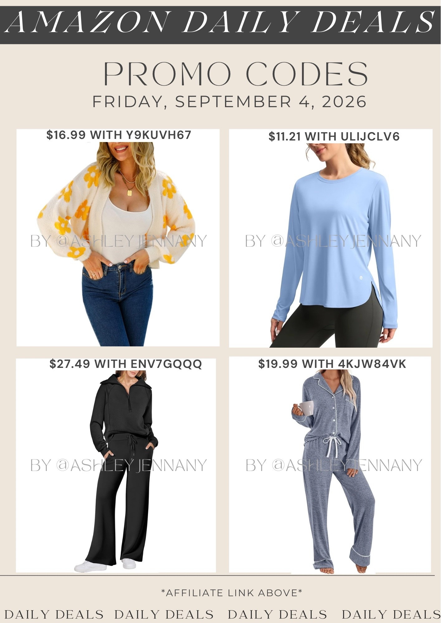 Amazon deals

#LTKMidsize #LTKSaleAlert #LTKSeasonal