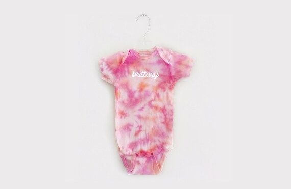 SORBAE BABESIE <3 long sleeve or short sleeve baby bodysuit, personalizable | Etsy (US)