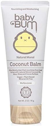 Baby Bum Monoi Coconut Balm | Natural Multipurpose Moisturizing Coconut Oil for Sensitive Skin with  | Amazon (US)