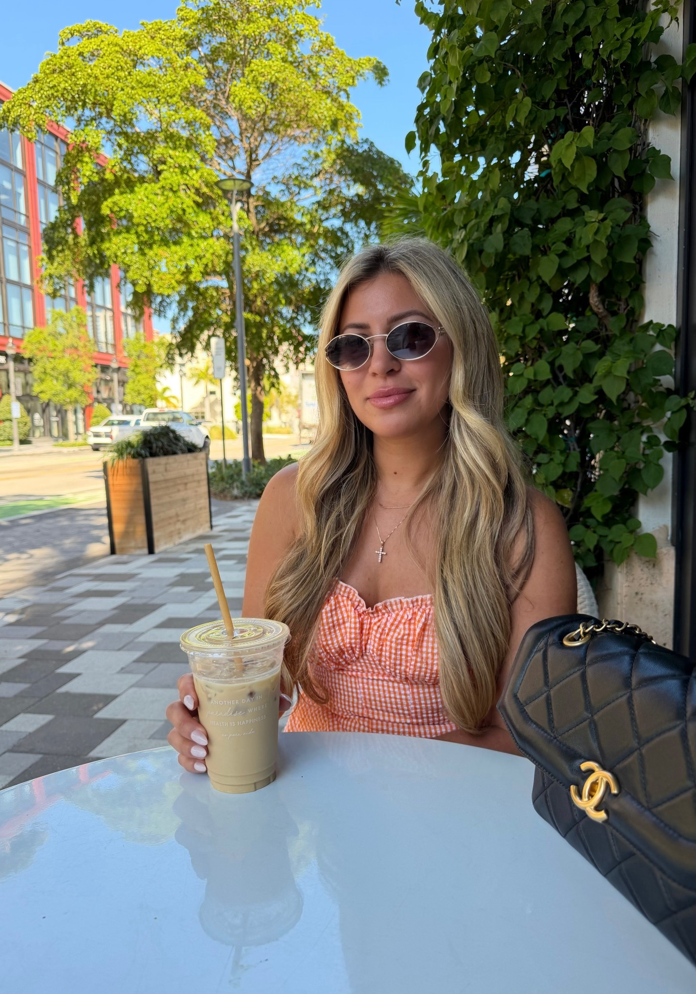 Vacation outfit, orange dress, cafe, west palm beach, Florida 

#LTKBeauty #LTKSwim #LTKdayinmylife