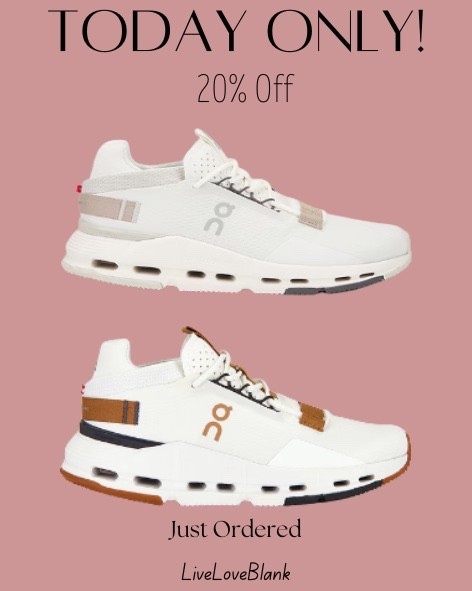 20% off these sneakers with code HAPPY20
Loving these cloudnova sneakers in this new colorway…I wear my true size and they are the most comfortable sneakers! Love for everyday as well! 


#LTKSeasonal #LTKSaleAlert #LTKSpringSale