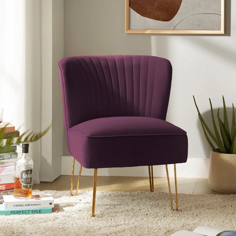 Celisha Velvet Side Chair | Wayfair North America