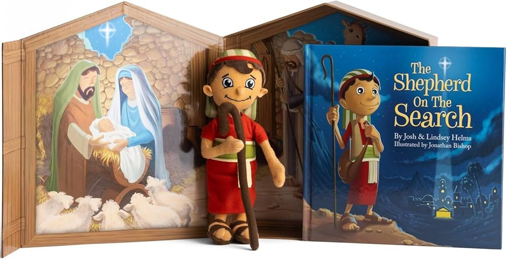 The Shepherd on the Search: Finding Christ in Christmas - Advent Activity Set with Nativity Keeps... | Amazon (US)