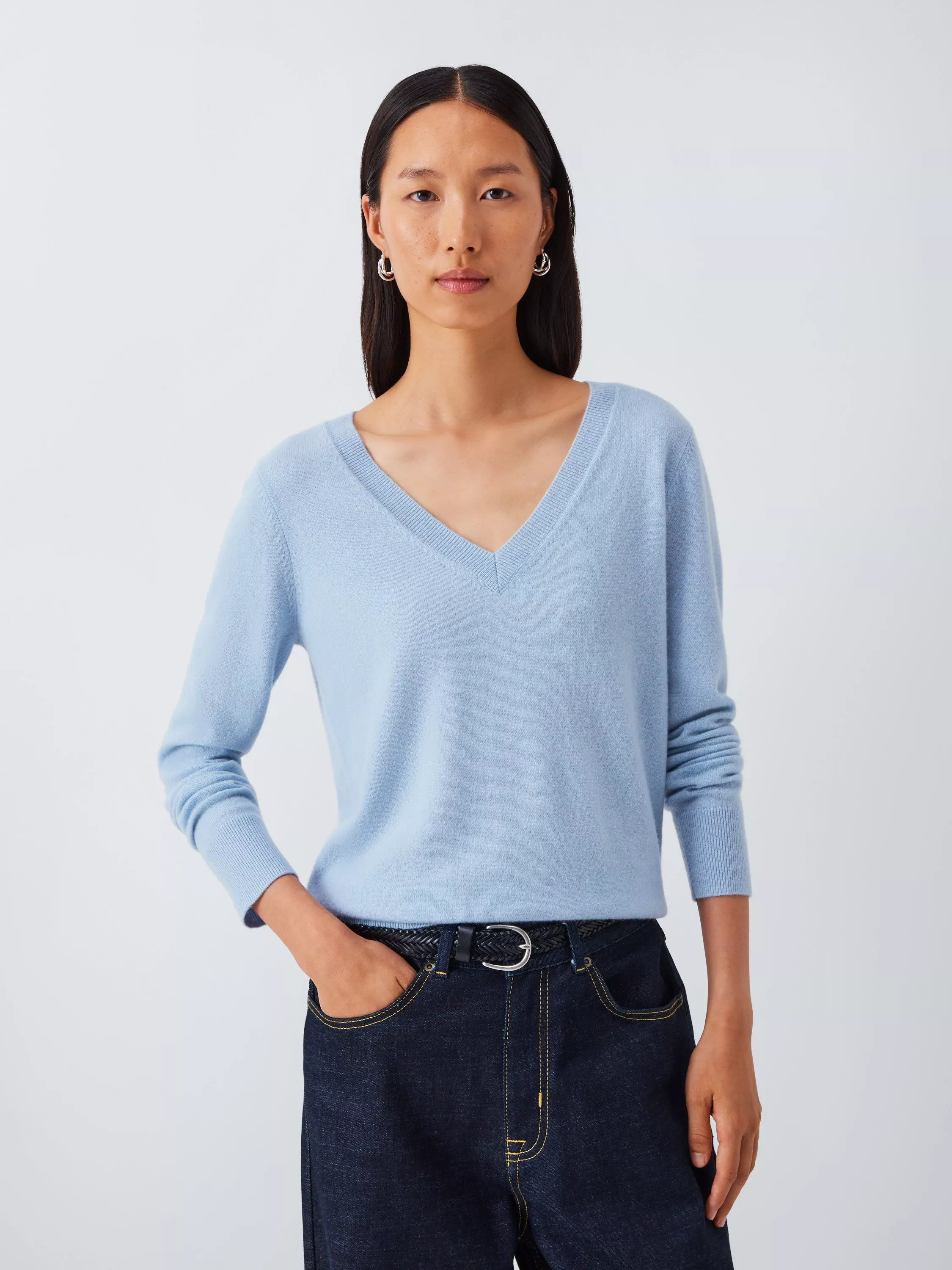 John Lewis Cashmere V-Neck Jumper | John Lewis (UK)
