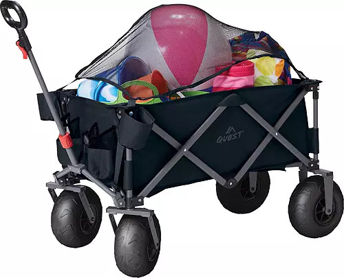Quest Beach Wagon with Sand Wheels | Dick's Sporting Goods | Dick's Sporting Goods