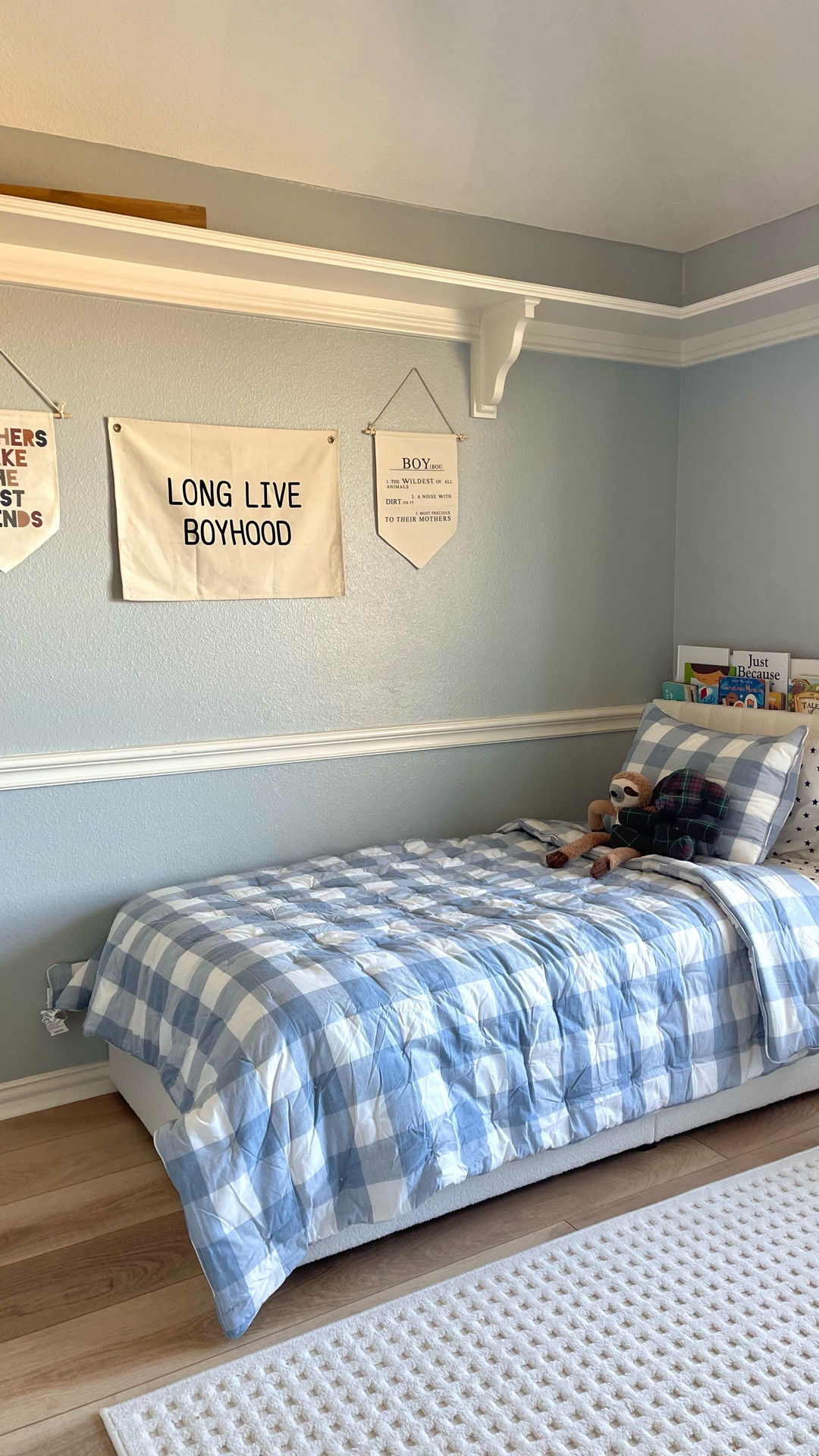 Toddler boy room upgrade! These bed frames are perfect for siblings sharing a room! Very affordable! 

#LTKBaby #LTKmomlife #LTKKids