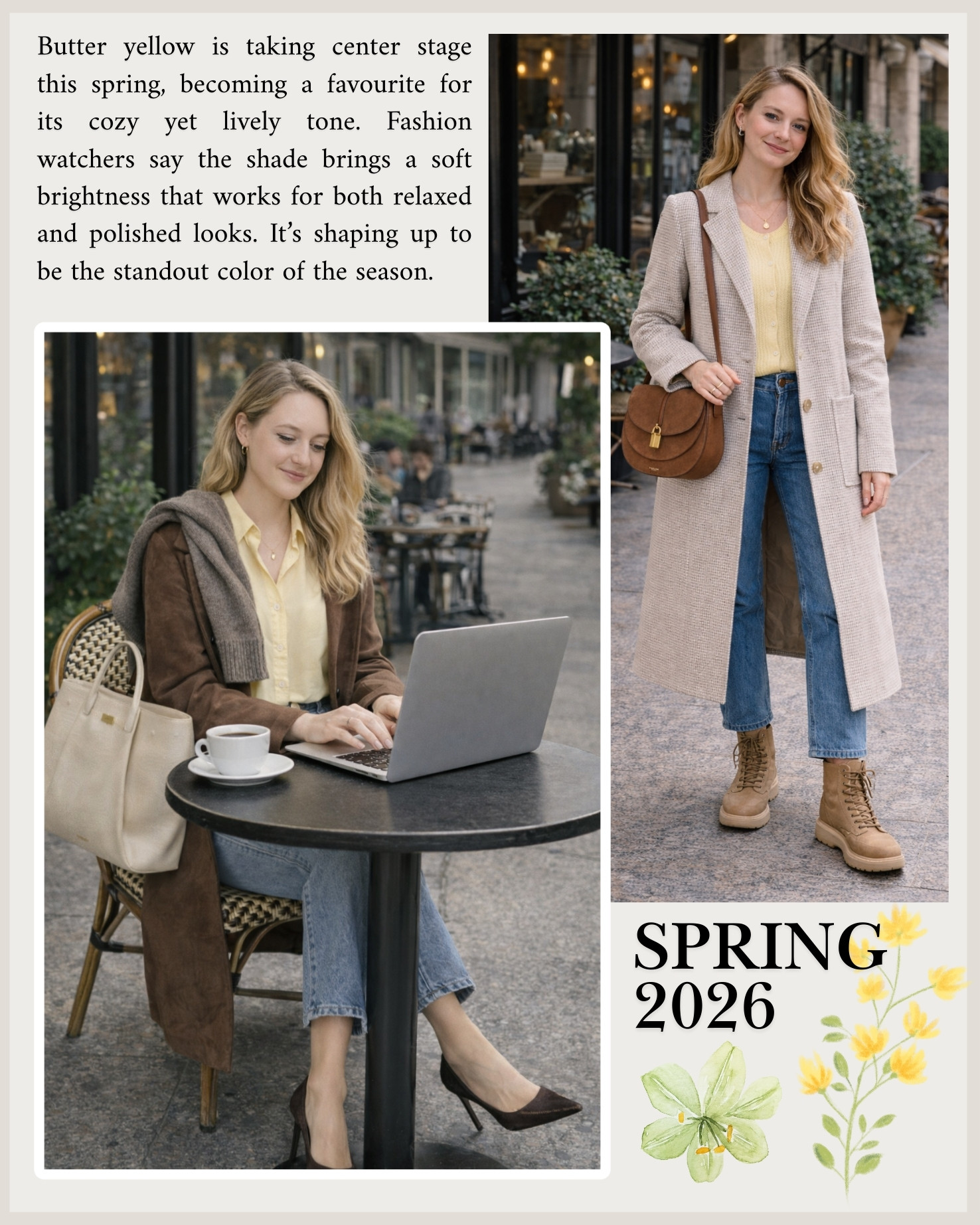 Spring 2026 fashion trend butter yellow 

#LTKeurope #LTKjeans #LTKspring