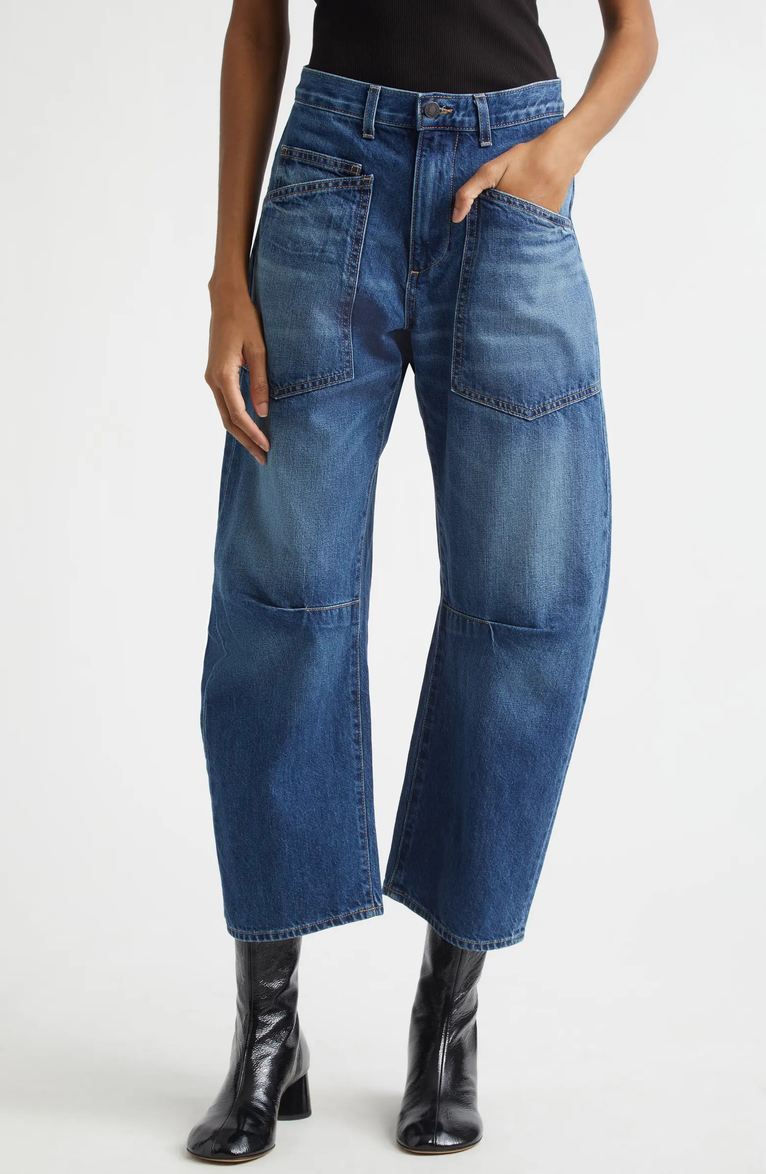 Shon Barrel Leg Jeans | Nordstrom