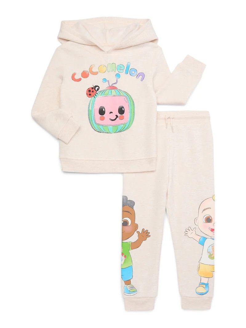 Cocomelon Toddler Boy Hoodie and Joggers Set, Sizes 12M-5T | Walmart (US)