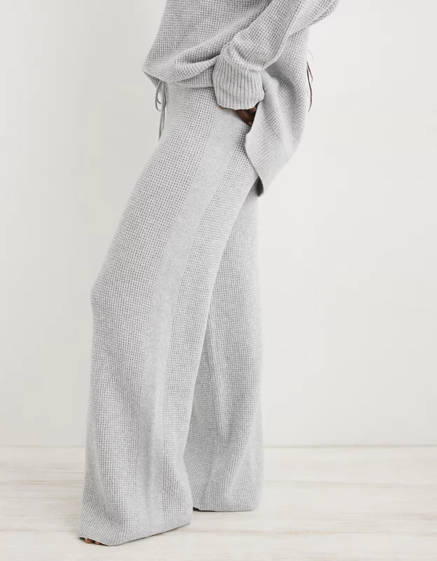 Aerie CozyUp Waffle Skater Pant | Aerie