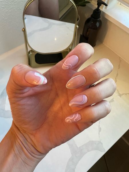 Glamnetics! Love these pretty press on nails! 🤍💗💜

#LTKfindsunder100 #LTKswim #LTKstyletip