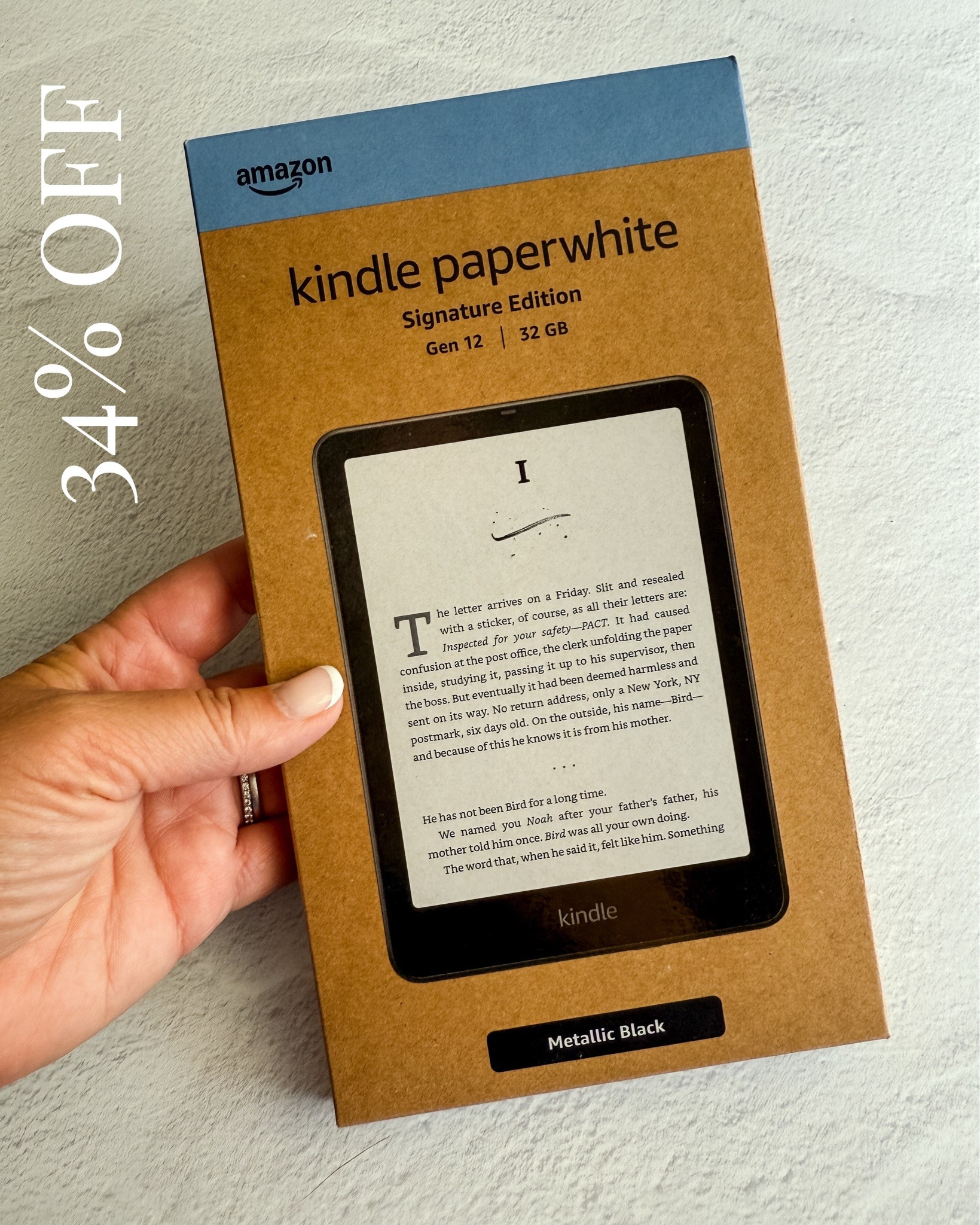 I use my Amazon Kindle Paperwhite Signature Edition almost daily and it travels with me everywhere.  Right now all the Kindle devices are on deal including my signature edition for 34% off! Great time to grab for yourself and for gifting to a fellow reader. 

 #LTKmomlife #LTKHome #LTKTravel