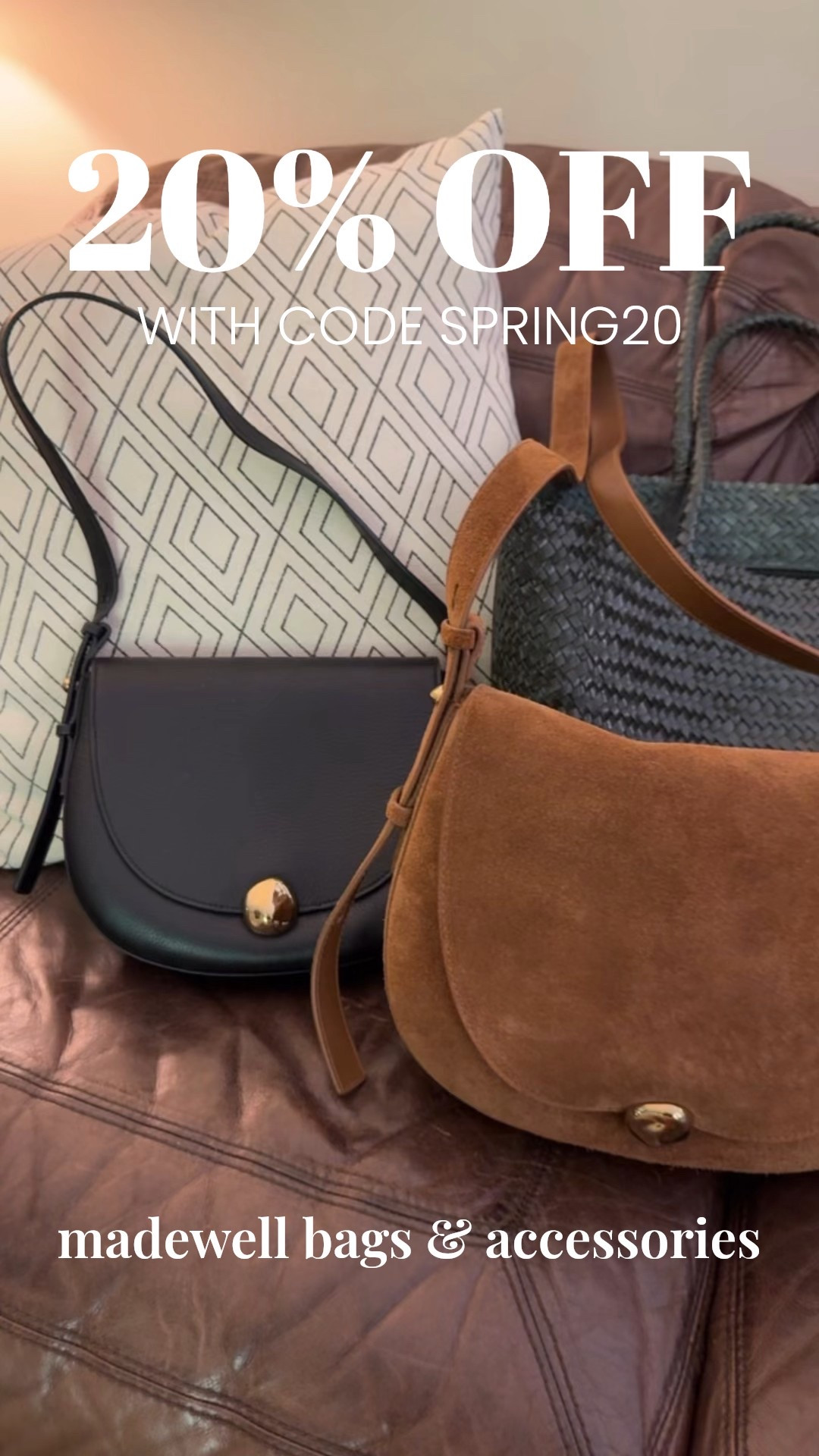 Madewell bags and accessories are 20% off with code spring 20

Great Mother’s Day gift idea 


#LTKxMadewell #LTKSaleAlert #LTKGiftGuide