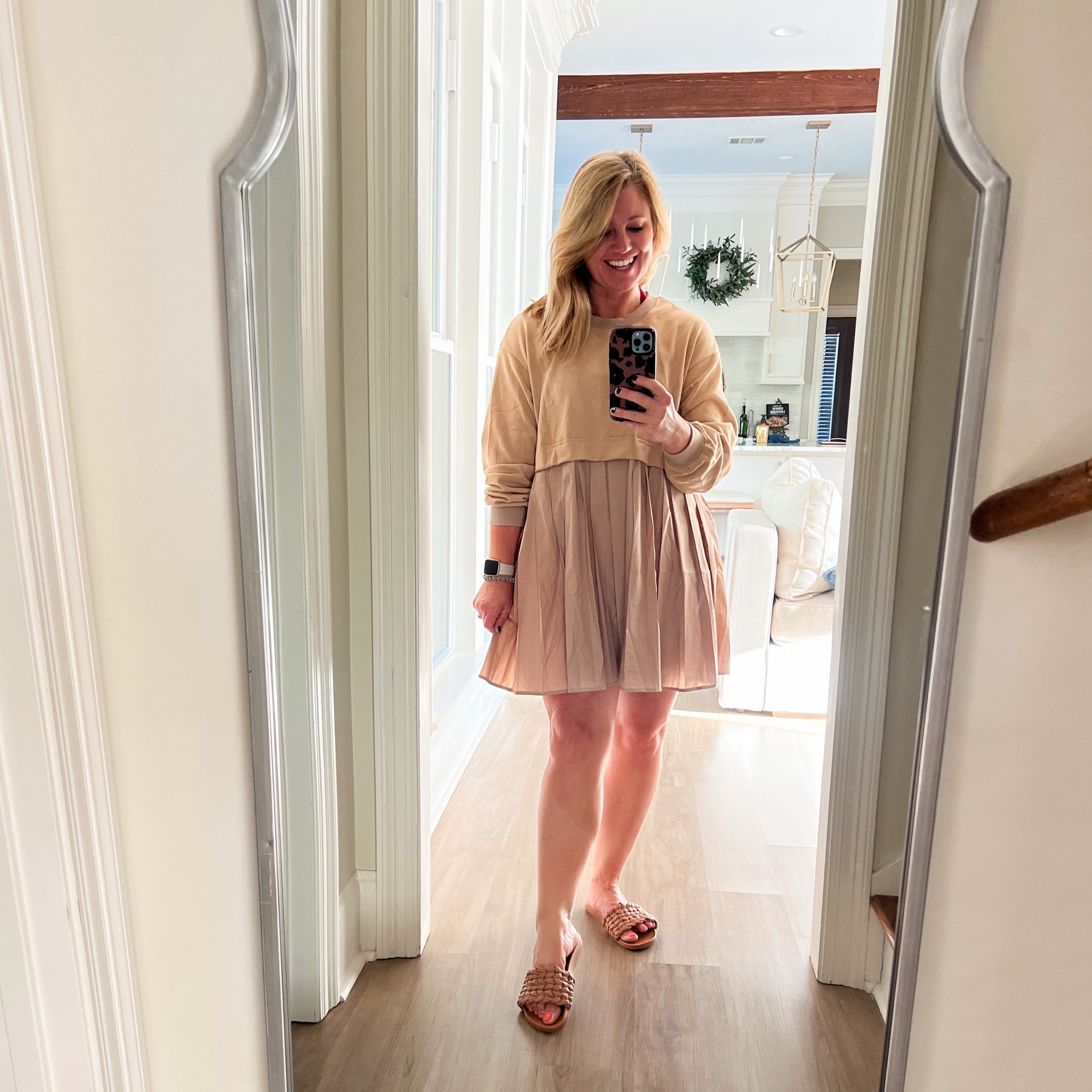 Fall transition pieces as well as COOLER weather pieces finally being acquired in this closet! You never know with this Louisiana weather 😆 Love this fun oversized dress! It fits tts, but is slightly shorter in the front.

#LTKstyletip #LTKSeasonal #LTKfindsunder50
