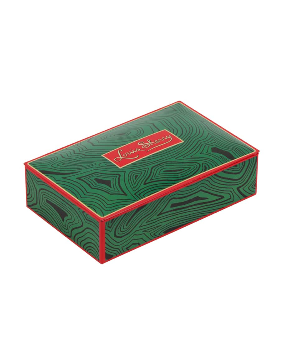 Louis Sherry Malachite 12-Piece Assorted Chocolate Truffle Tin | Neiman Marcus