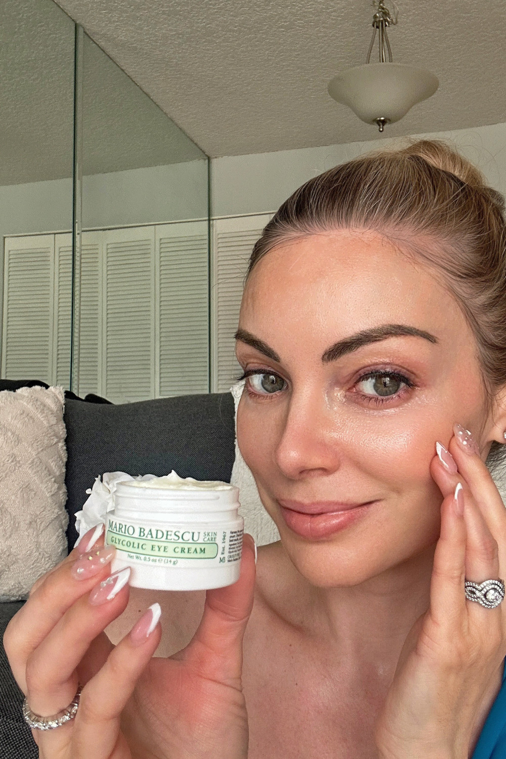 Your secret to younger-looking eyes 👁️✨ — the Mario Badescu Glycolic Eye Cream deeply hydrates and gently renews dull skin 💚🌿. Perfect for smoothing fine lines and restoring that wide-awake glow 🌞💫.

#MarioBadescuSkincare #EyeCareEssentials #GlowySkin #AntiAgingSkincare #SkincareRoutine #HydratingEyeCream #LTKFinds #BeautyFavorites #AmazonFinds #HealthyGlow #SkincareAddict #SmoothSkin #BrighteningEyeCream #RadiantComplexion #SkinGoals 

 