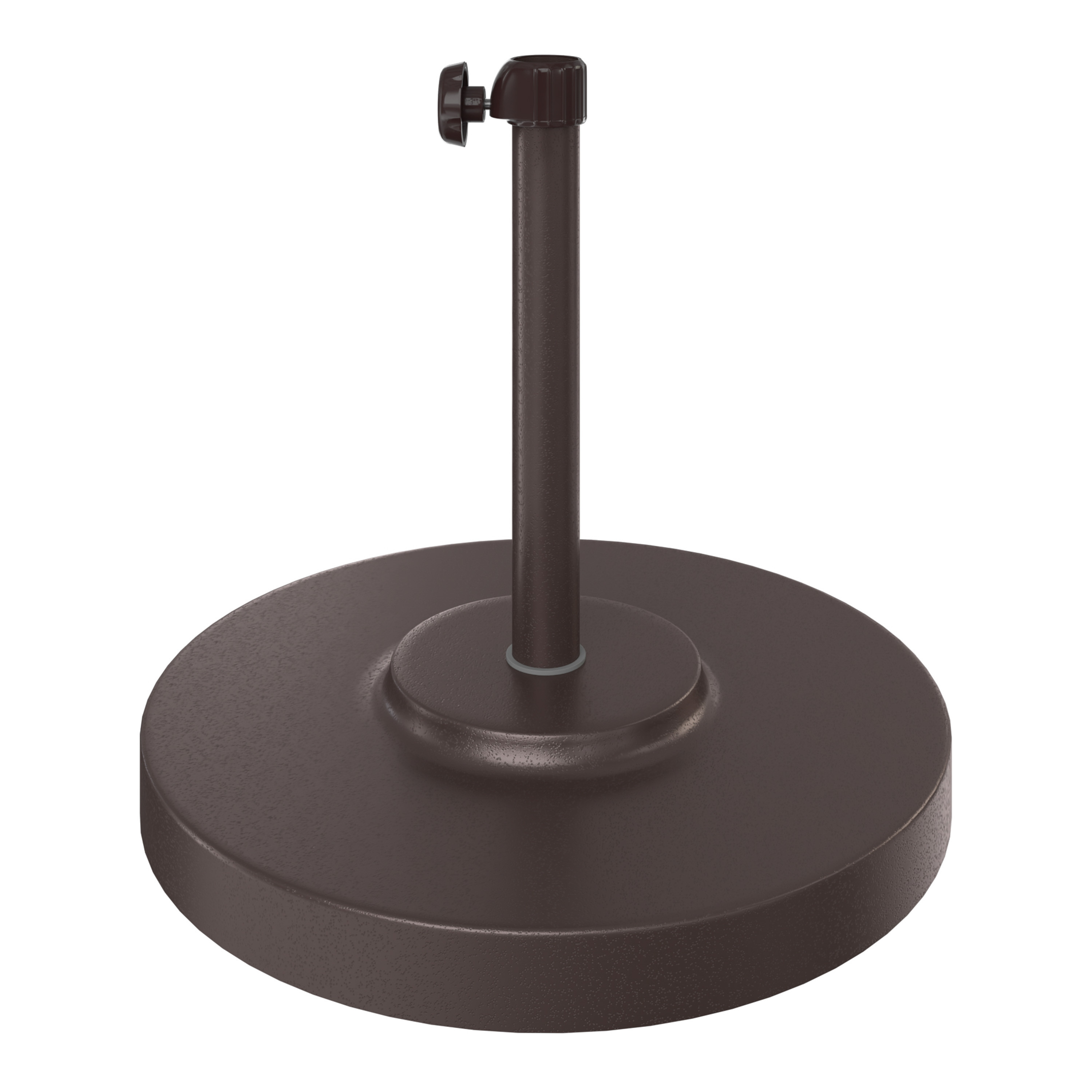 Round Steel and Concrete Patio Umbrella Stand | World Market