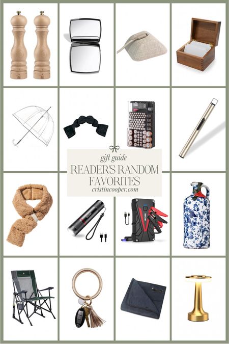 Readers submitted their most favorite random gifts ever received. I rounded up some of the greats for you.

Cristincooper.Com 

#LTKHoliday #LTKSeasonal #LTKGiftGuide
