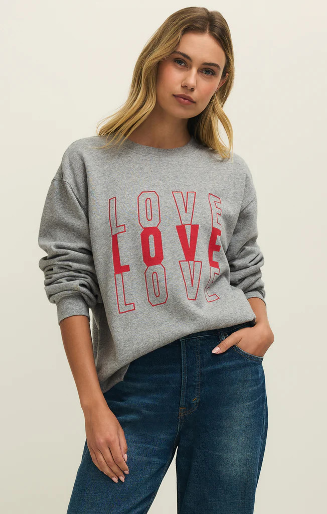 Amor Boyfriend Sweatshirt | Z Supply