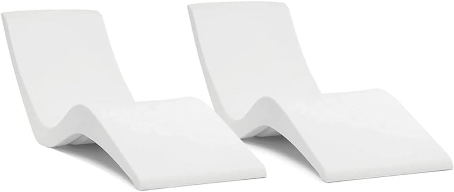 Aqua Outdoors - in-Pool Chaise Lounger - Pool & Sun Shelf Lounge Chair - Designed for Water Depth... | Amazon (US)