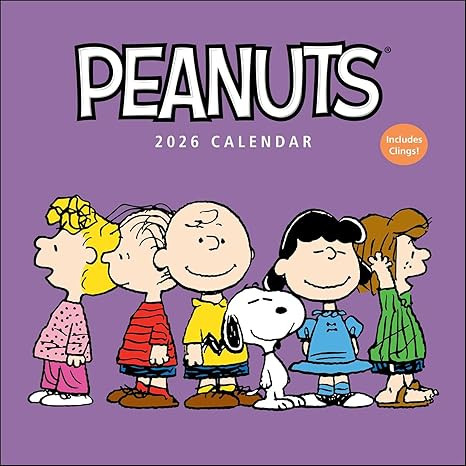 Peanuts® 2026 Wall Calendar      Calendar – Wall Calendar, June 24, 2025 | Amazon (US)
