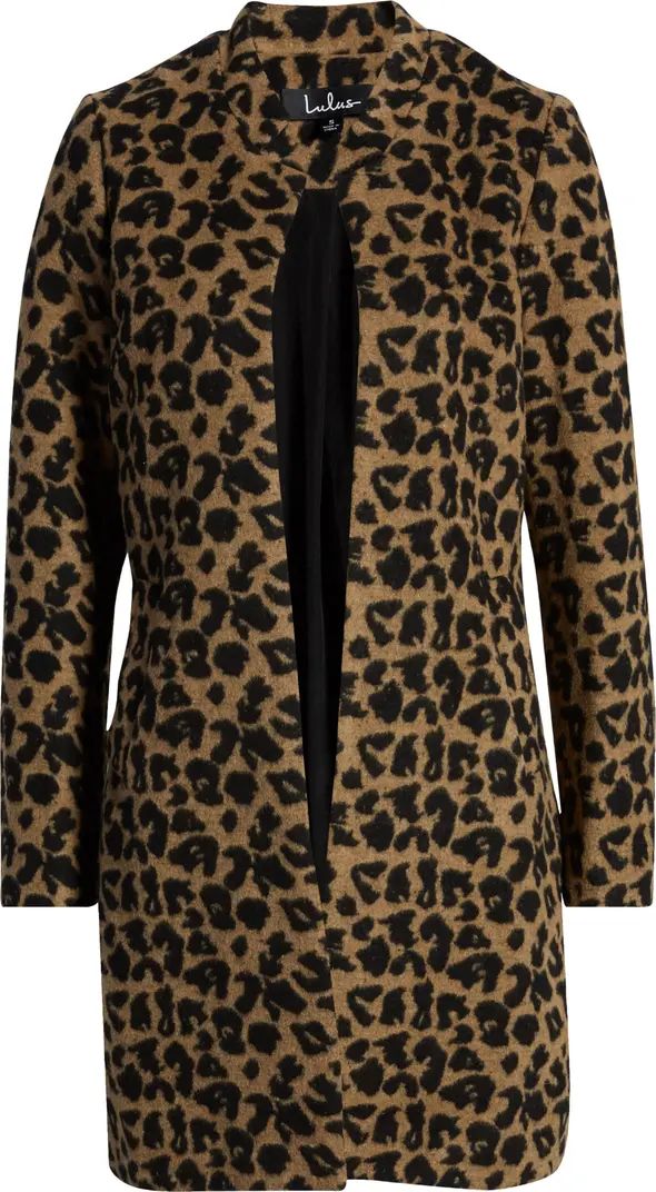 Feline Fantastic Leopard Print Coat | Nordstrom
