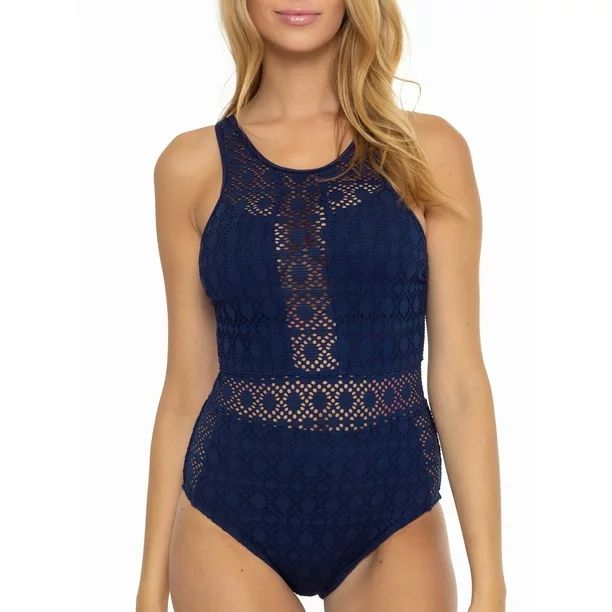 Women's Crochet One Piece Swimsuit | Walmart (US)